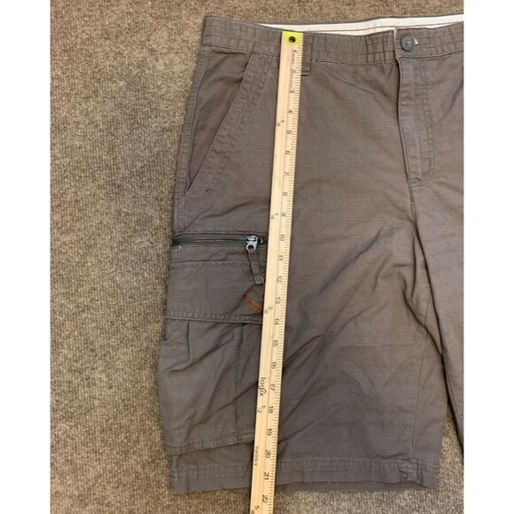 Columbia Shorts Mens 36 Cargo Utility Hike Camp Trail Outdoor Cotton Canvas - Picture 3 of 9